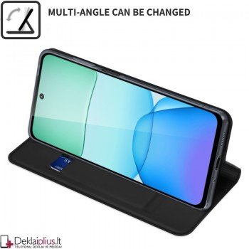 Dux Ducis Skin Pro dirbtinės odos dėklas - juodas (Xiaomi Redmi 13/Redmi Note 13R/Poco M6 4G) Dux Ducis Skin Pro dirbtinės odos dėklas - juodas (Xiaomi Redmi 13/Redmi Note 13R/Poco M6 4G)